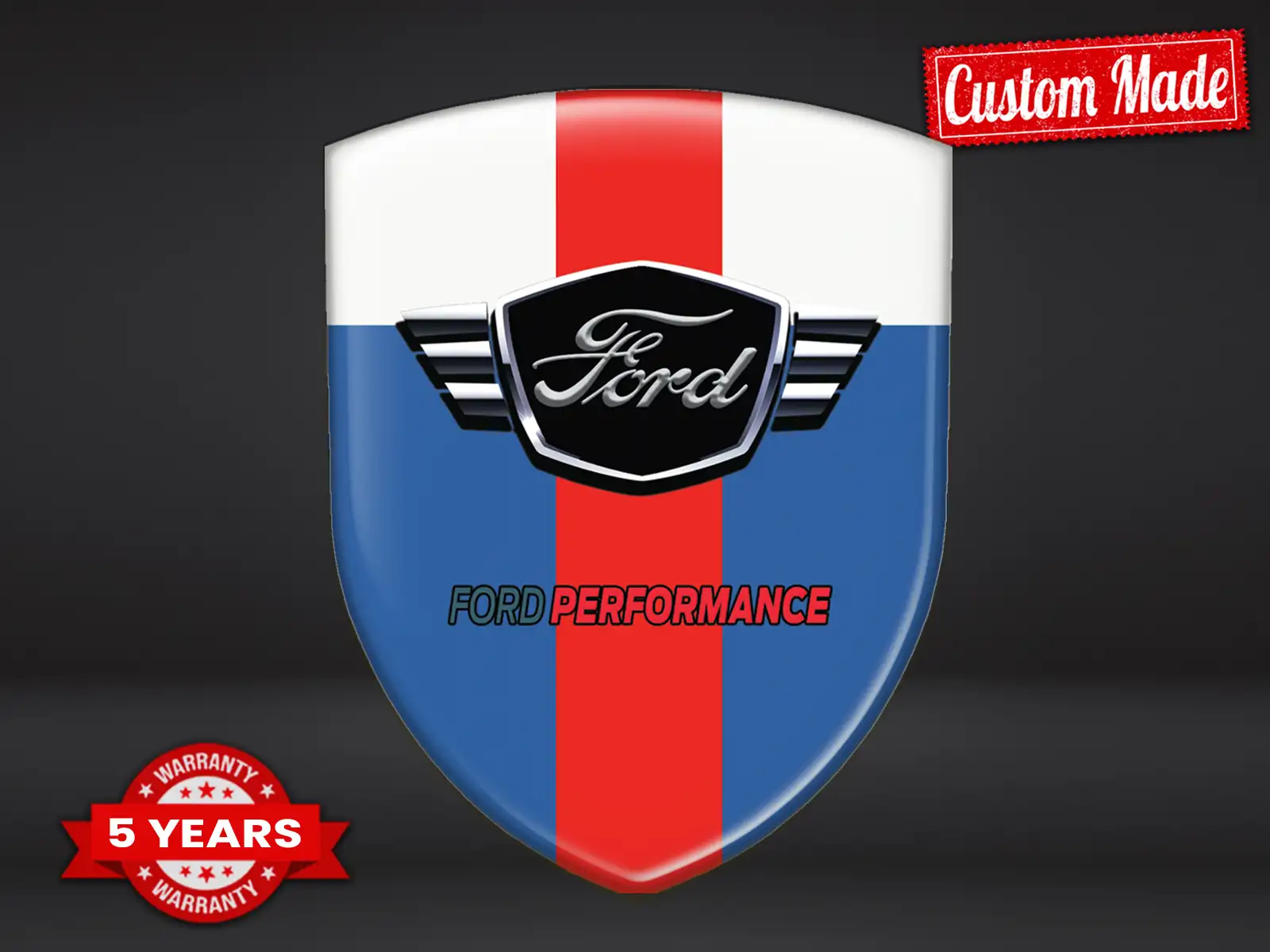 Ford Pegatinas Autoadhesivas Edición Elegante Etiquetas Cúpula